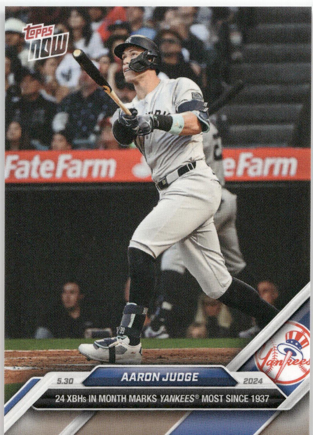 topps now アーロン　ジャッジ　ベーブルース Aaron Judge/Babe Ruth - 2025 MLB Topps NOW® - Card 40 - PR