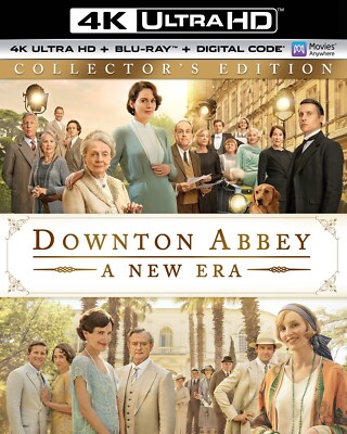 Downton Abbey A New Era 4K UHD Blu-ray Hugh Bonneville NEW