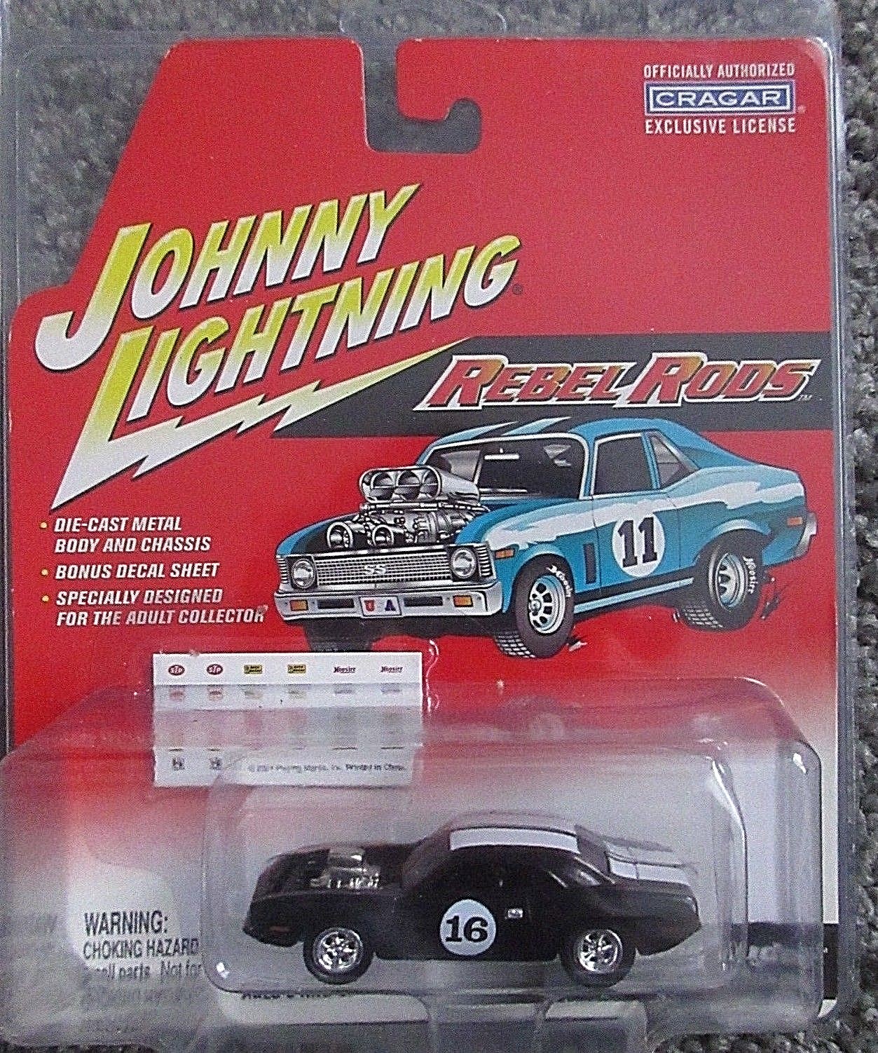 【希少】GBC リトルマジック MOC 1/64 JOHNNY LIGHTNING 1970 70 KING CUDA #16 REBEL RODS