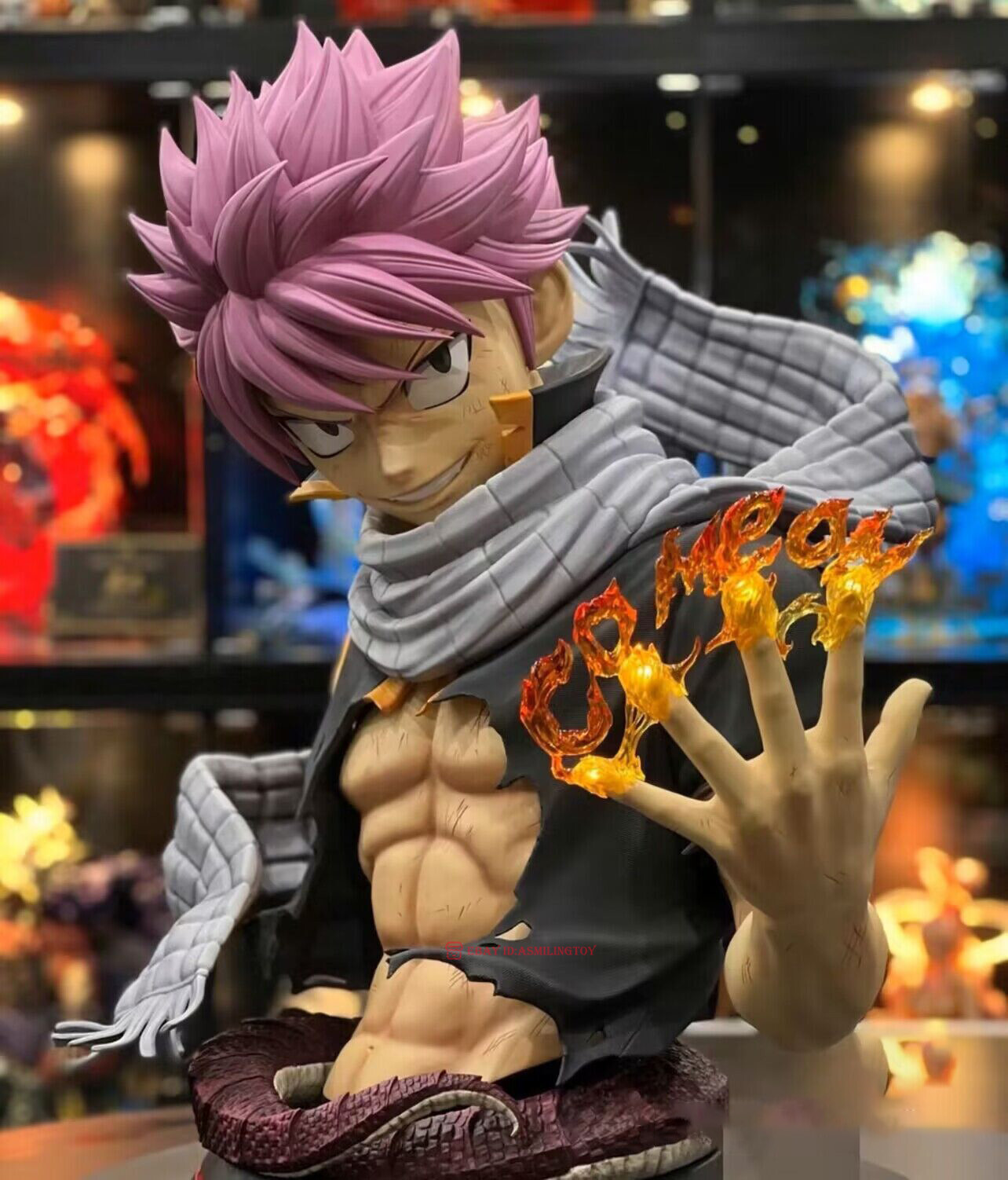 TSUME MUB Fairy Tail Natsu Bust Limited Statue Figure Model