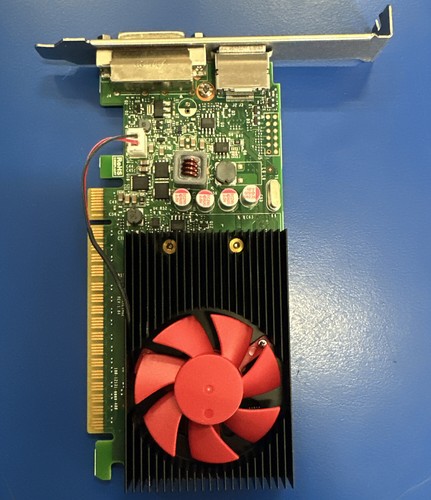 HP NVIDIA GeForce GT 730 2GB GDDR5 DVI Video Card L61882-001 HIGH Profile HP NVIDIA GeForce GT 730 2GB GDDR5 DVI Video Card L61882-001 HIGH Profile