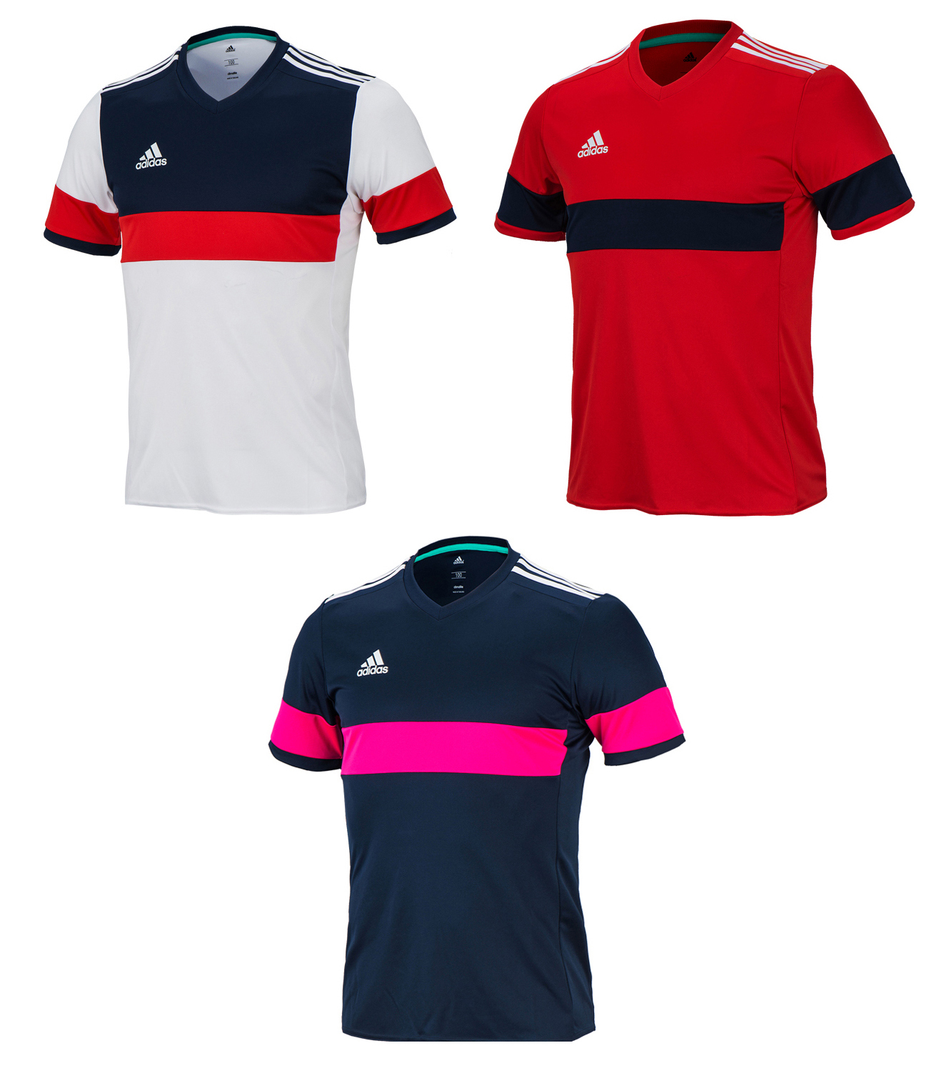 ADIDAS Performance Konn 16 Short Sleeve Jersey Senior Training Top Shirts Soccer ADIDAS Performance Konn 16 Short Sleeve Jersey Senior Training Top Shirts Soccer