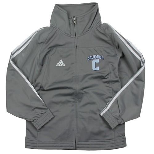 Спортивная куртка Adidas NCAA College Youth Columbia University с 3 полосками, серая