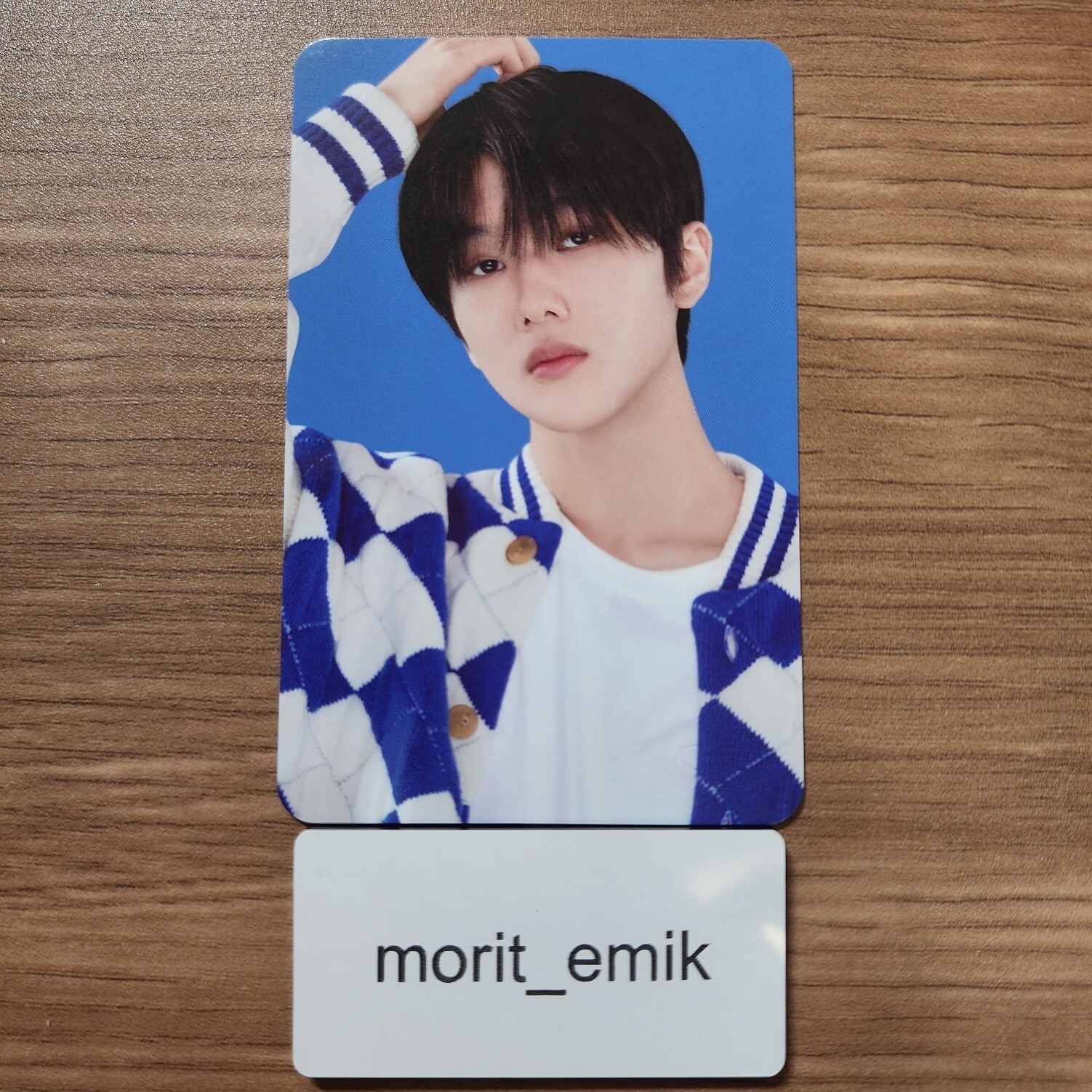 JISUNG NCT ZONE Old School official Photo card pop up JISUNG NCT ZONE Old School official Photo card pop up