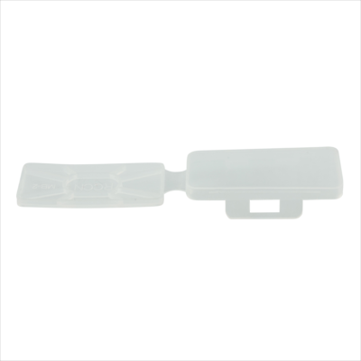 100 x Kabel Label clip Beschrieftungs Identifikation Box PE/PP 32X11X3 mm