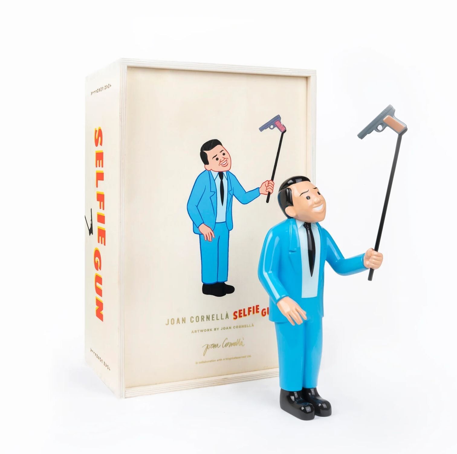 Joan Cornellà Selfie Gun フィギュア　新品 Joan Cornellà | Selfie Gun (2020) | Available for Sale | Artsy