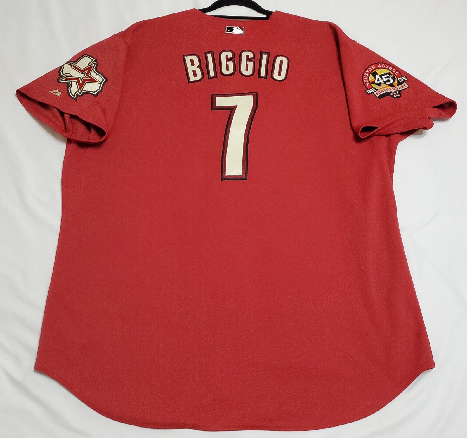 Authentic! Majestic 56 3XL, HOUSTON ASTROS, CRAIG BIGGIO, ON Authentic! Majestic 56 3XL, HOUSTON ASTROS, CRAIG BIGGIO, ON