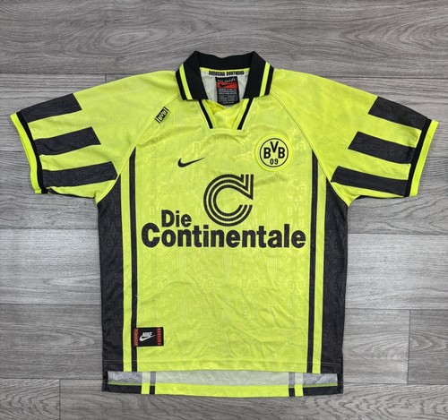 Dortmund 97 sammer ザマー Home ユニフォーム NIKE 1996/97 Sammer #6 Borussia Dortmund Vintage Nike Home
