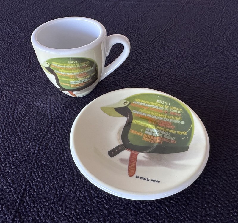PORSCHE Driver's Selection 2009 Espresso Cup Saucer Set