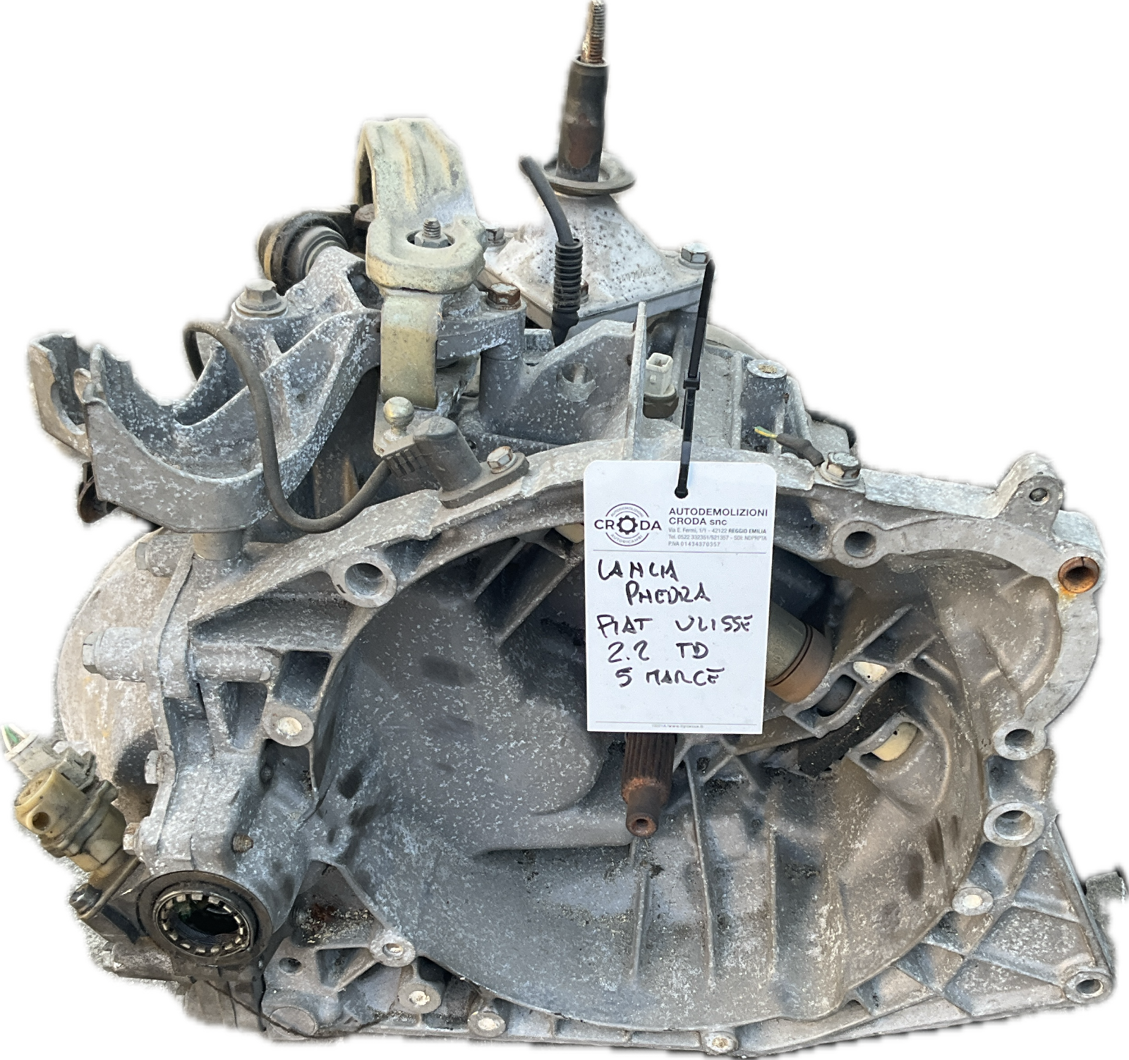 Cambio manuale per modello FIAT SCUDO 1.9td diesel 5 marce ricambio usato
