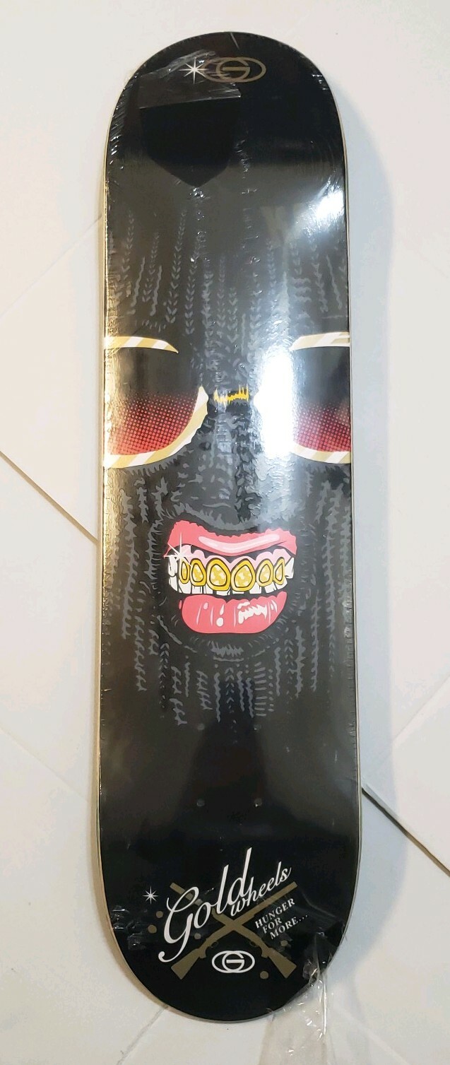 Rare KAYO Gold Wheels Skate Co. LE 36/300 Skateboard Deck Rare KAYO Gold Wheels Skate Co. LE 36/300 Skateboard Deck