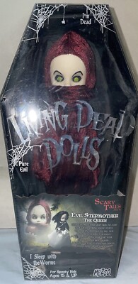 2012 Mezco Toys Living Dead Dolls ''Evil Queen The Stepmother'' Doll NIB (#93892)