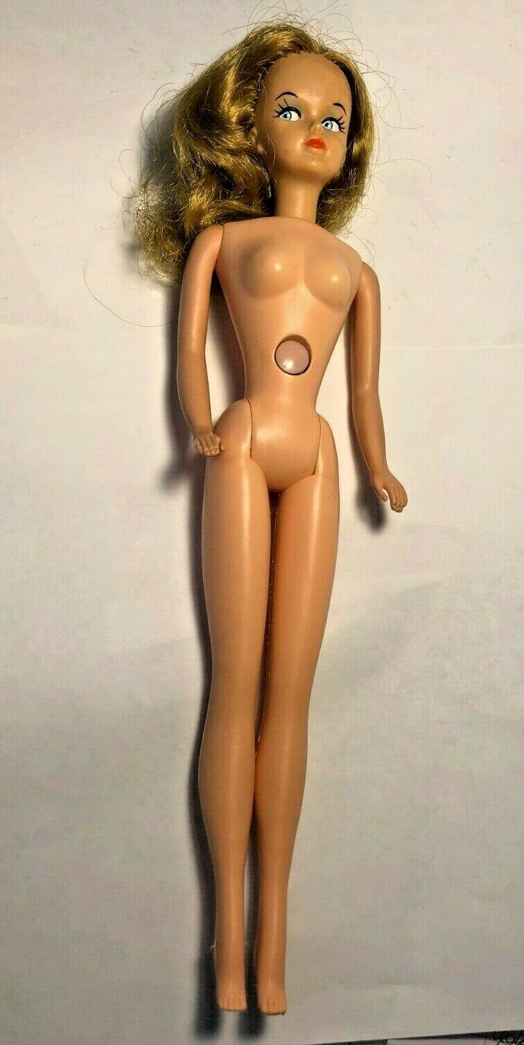 Vintage American Character Tressy Doll with Original Dress and Key