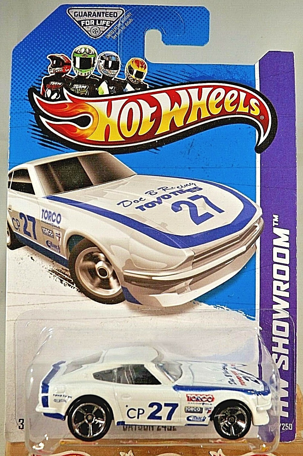2013 Hot Wheels #159 HW Showroom-Asphalt Assault DATSUN 240Z