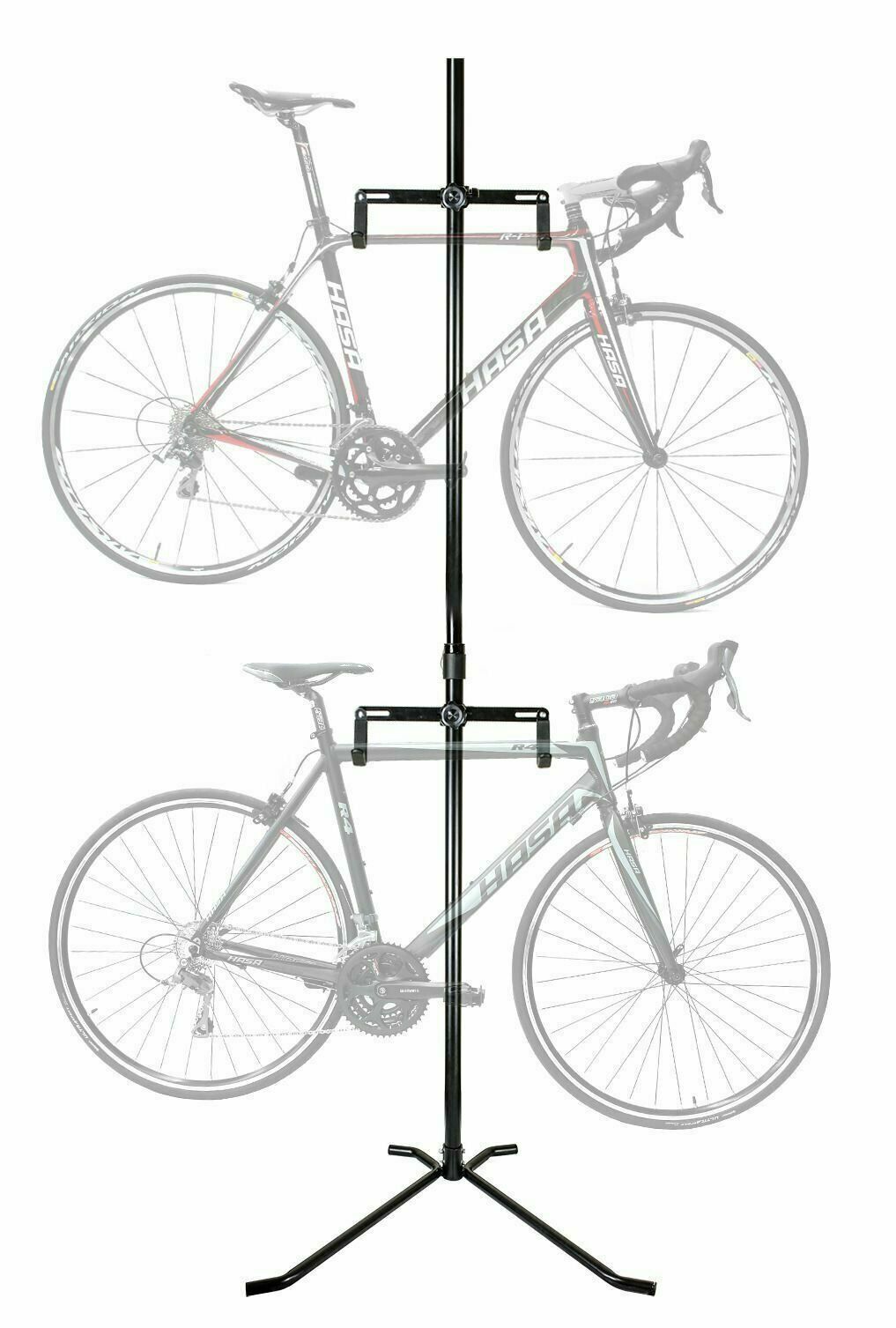 2 bike bicycle floor rack stand