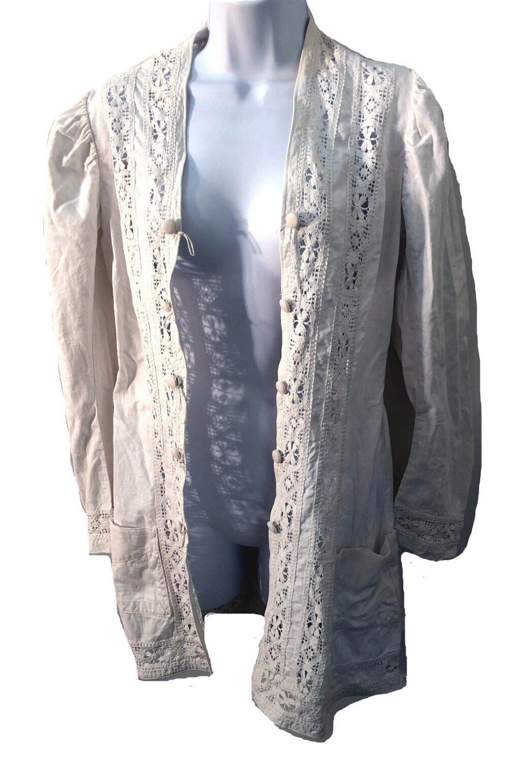 フランスアンティーク 1900s Edwardian lace jacket フランスアンティーク 1900s Edwardian lace jacket - メルカリ