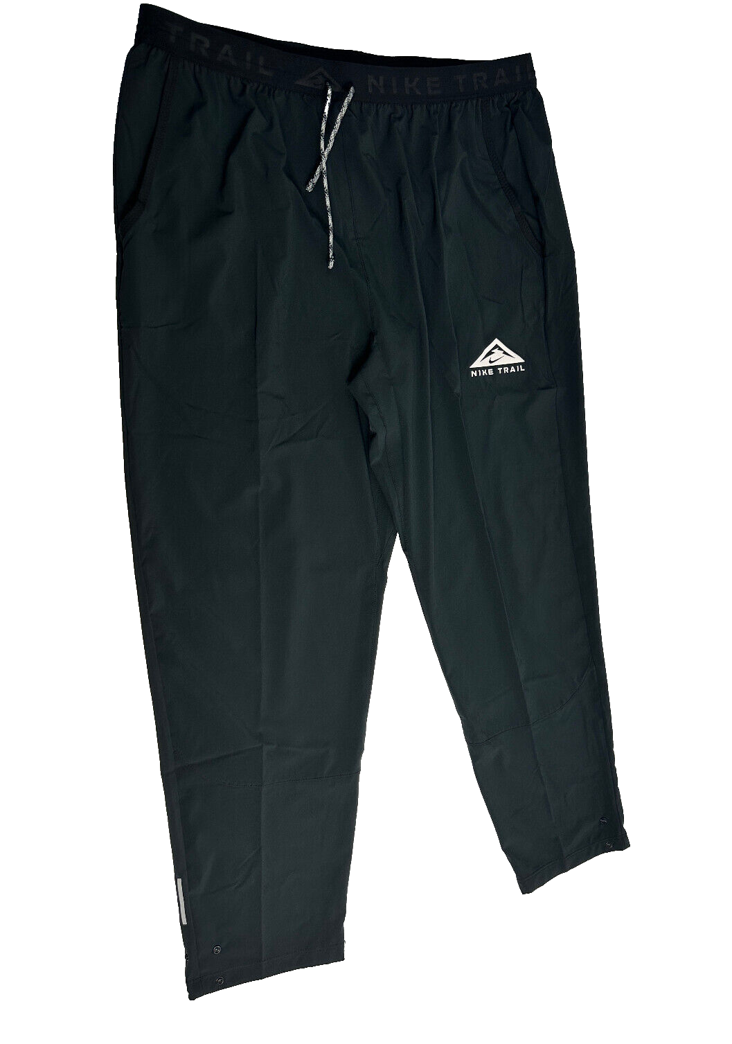 Nike Trail Dawn Range Dri-FIT Running Pants Black White Men's Size