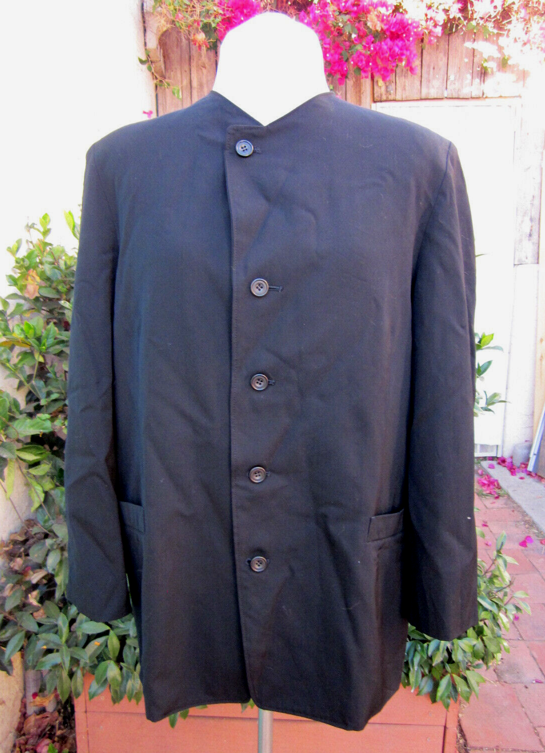 Yohji Yamamoto Y's black jacket VTG 90s tailored 46”ch | eBay Yohji Yamamoto Y's black jacket VTG 90s tailored 46”ch | eBay