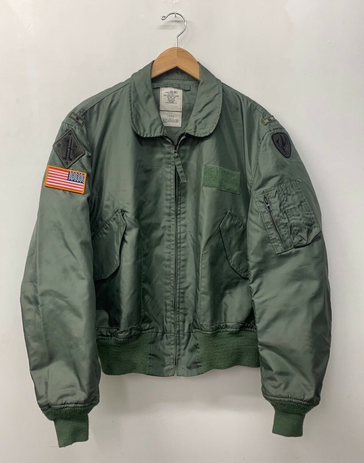 【US ARMY】FLYER'S LIGHT WEIGHTジャケット A2444 U.S.ARMY Flyer'sJacket LightWeight 1986年sizeM used