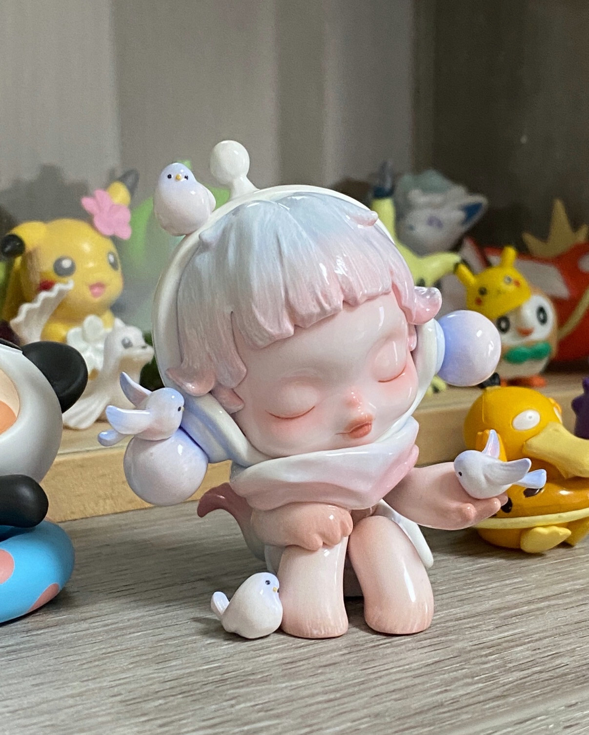 POP MART x SKULLPANDA The Warmth Chirping Mini Figure Art POP MART x SKULLPANDA The Warmth Chirping Mini Figure Art