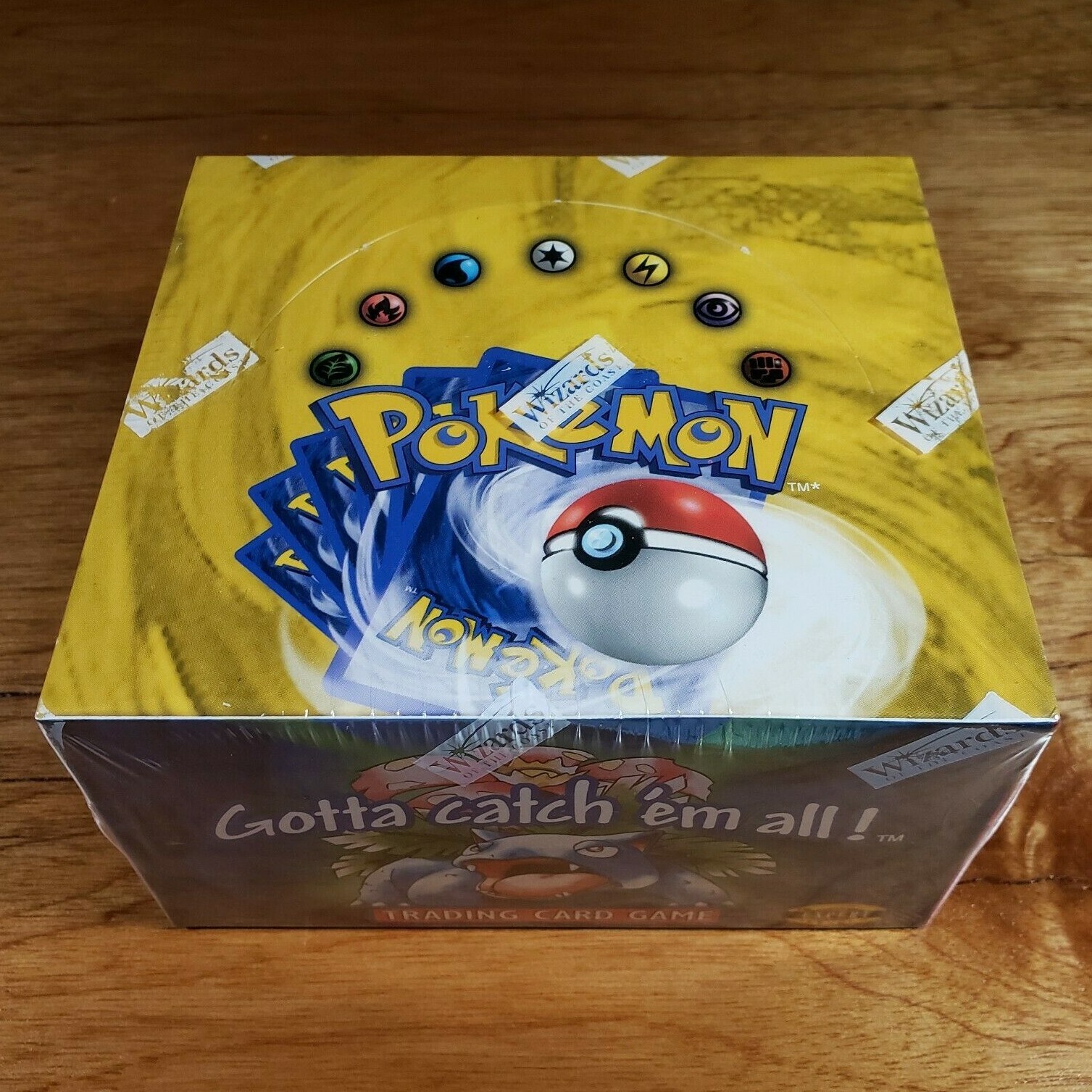 Pokemon Base Set Booster Box Unlimited 1999 WOTC Factory Pokemon Base Set Booster Box Unlimited 1999 WOTC Factory