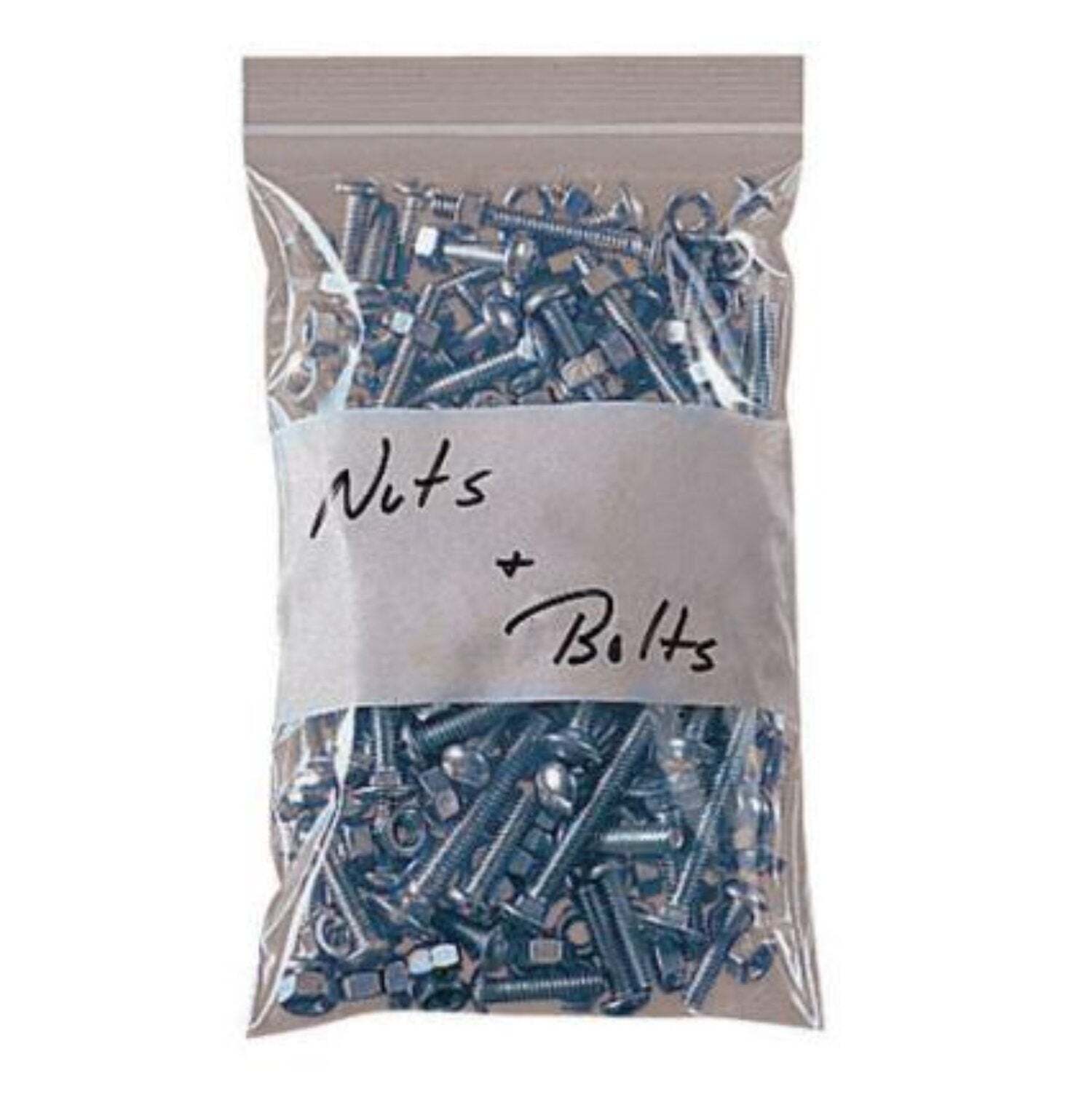 500 5x8 Reclosable Resealable White Block Zipper Plastic Bag 2Mil 5" x 8"  inch | eBay