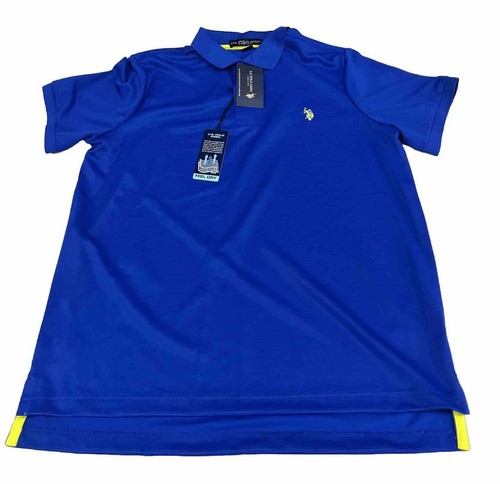 US polo assnスタジャン青mサイズ U.S. POLO ASSN./別注 ワッペンロゴスタジャン【限定展開