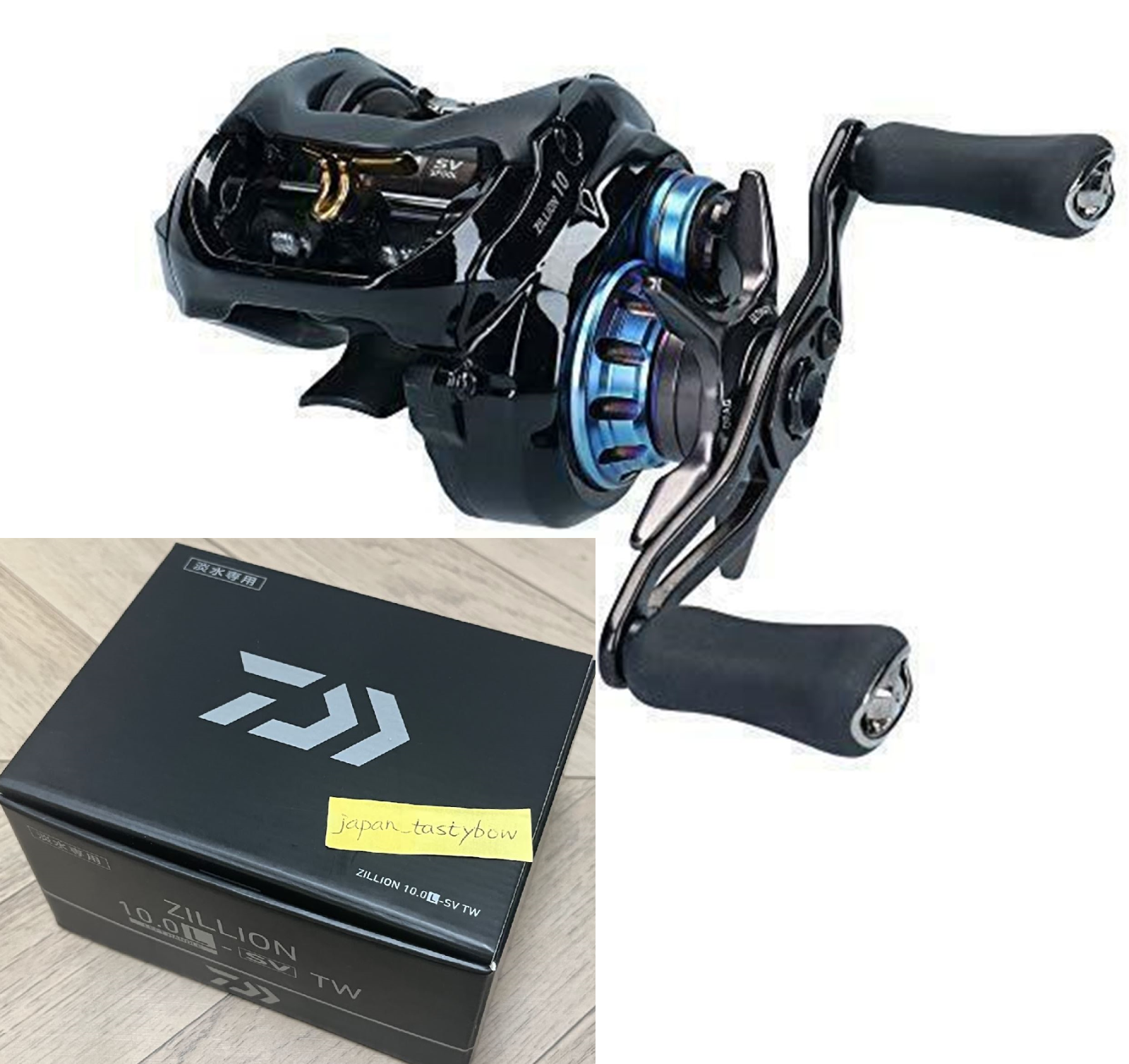 Daiwa Zillion 10.0L-SV TW Baitcasting Reel 4960652309622| eBay