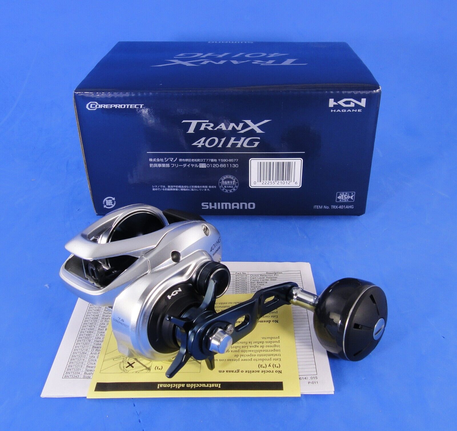 NEW IN BOX SHIMANO TRANX 401HG 401AHG LEFT HAND REEL *U.S NEW IN BOX SHIMANO TRANX 401HG 401AHG LEFT HAND REEL *U.S