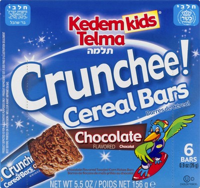 Kedem Bar Cereal Chocolate Kids 5.5 Oz (Pack Of 12)