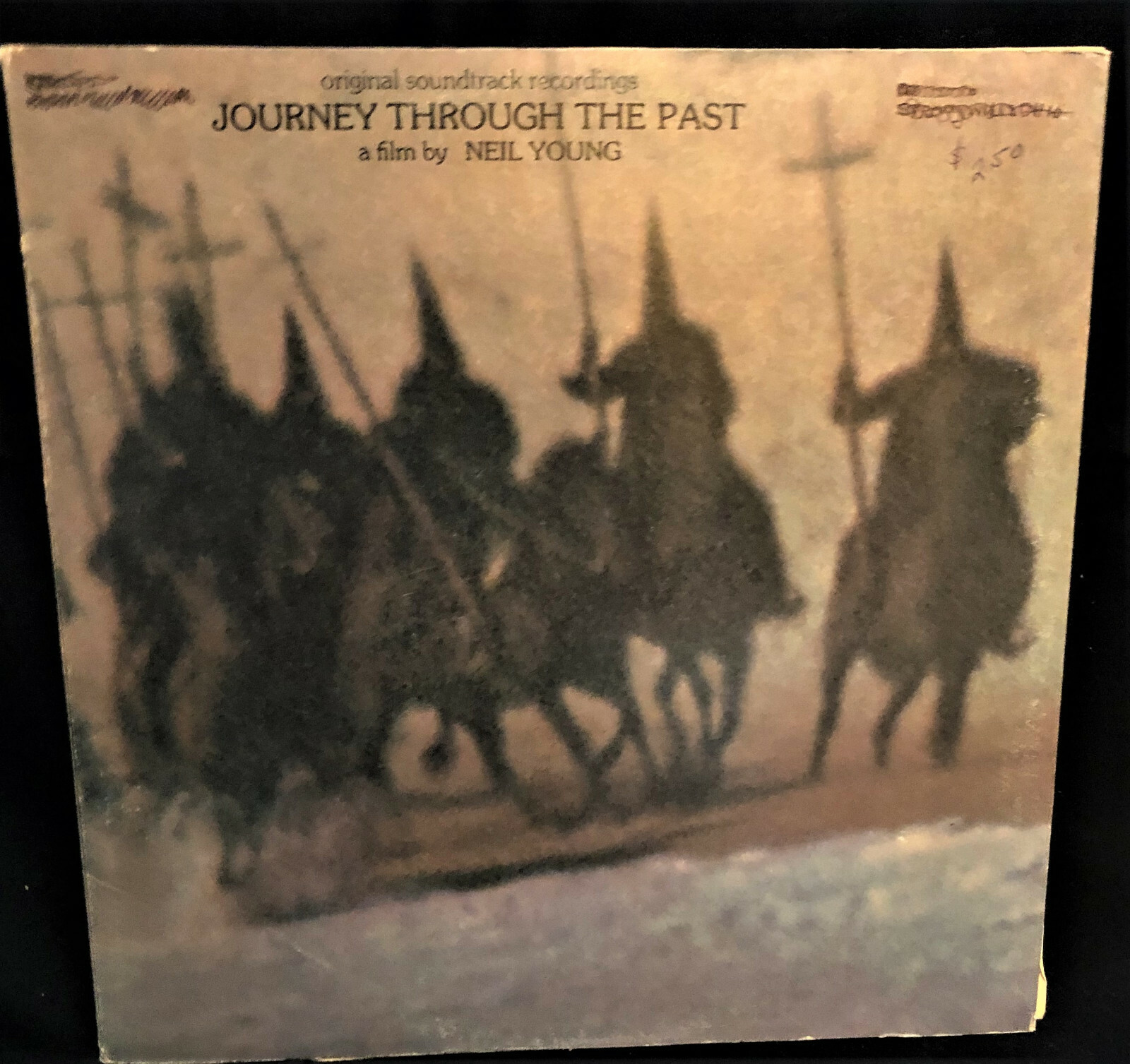 Neil Young Journey Through the Past 1972 VINYL Double RECORD
