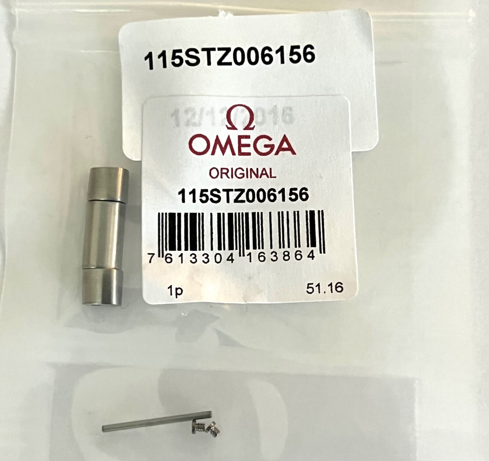 Authentic Omega Seamaster Watch Half Link For Bracelet