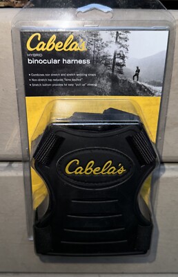Cabela's Hybrid Binocular Harness Black Hunting New Free SH