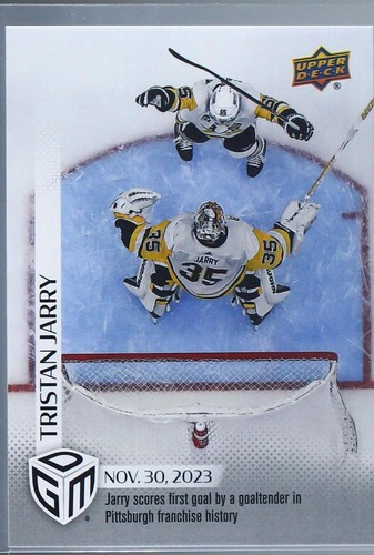 2023-24 Upper Deck Game Dated Moments - Tristan Jarry #26