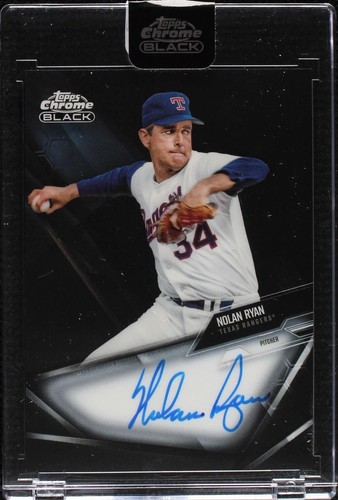 2021 Topps Chrome Black - Nolan Ryan #CBA-NR