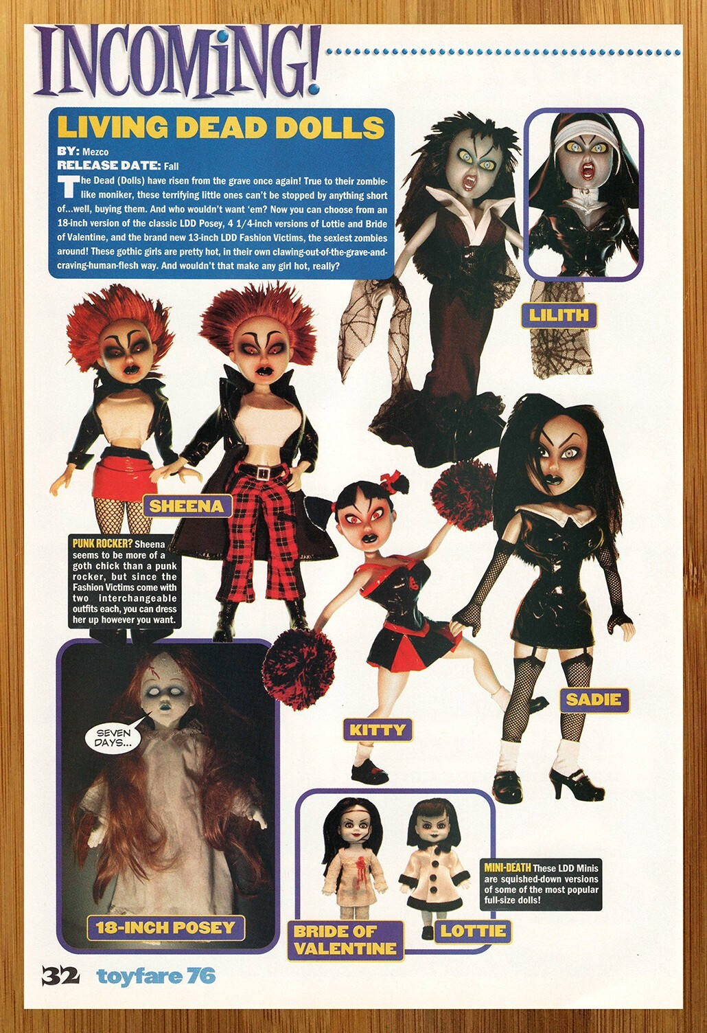 SF・ファンタジー・ホラー Living Dead Dolls Lilith Living Dead Dolls Lilith SF・ファンタジー・ホラー