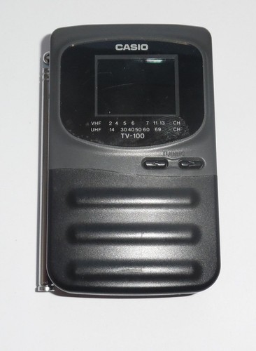 テレビ CASIO EV-510 Vintage Casio Portable TV EV-510 SUPER CRYSTAL VISION Color