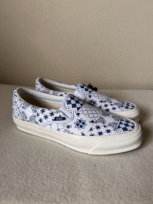 Kith x Vans Slip On - Size 10 - White Tile - VN0A32QNWHT- NEW