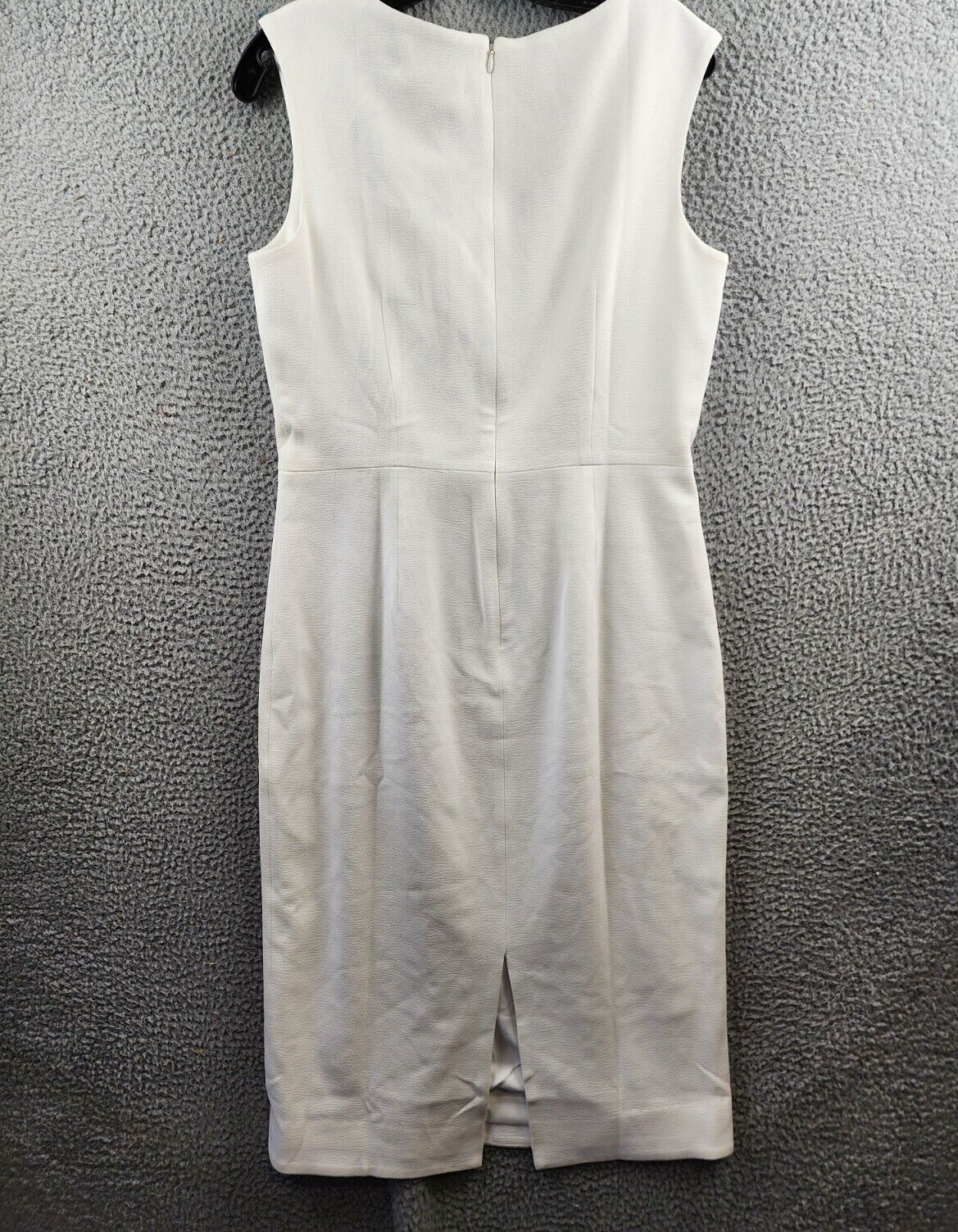 Chiara Boni La Petite Robe Dress Women's 48/12 White Sweetheart Neck Zip Closure - Picture 11 of 13