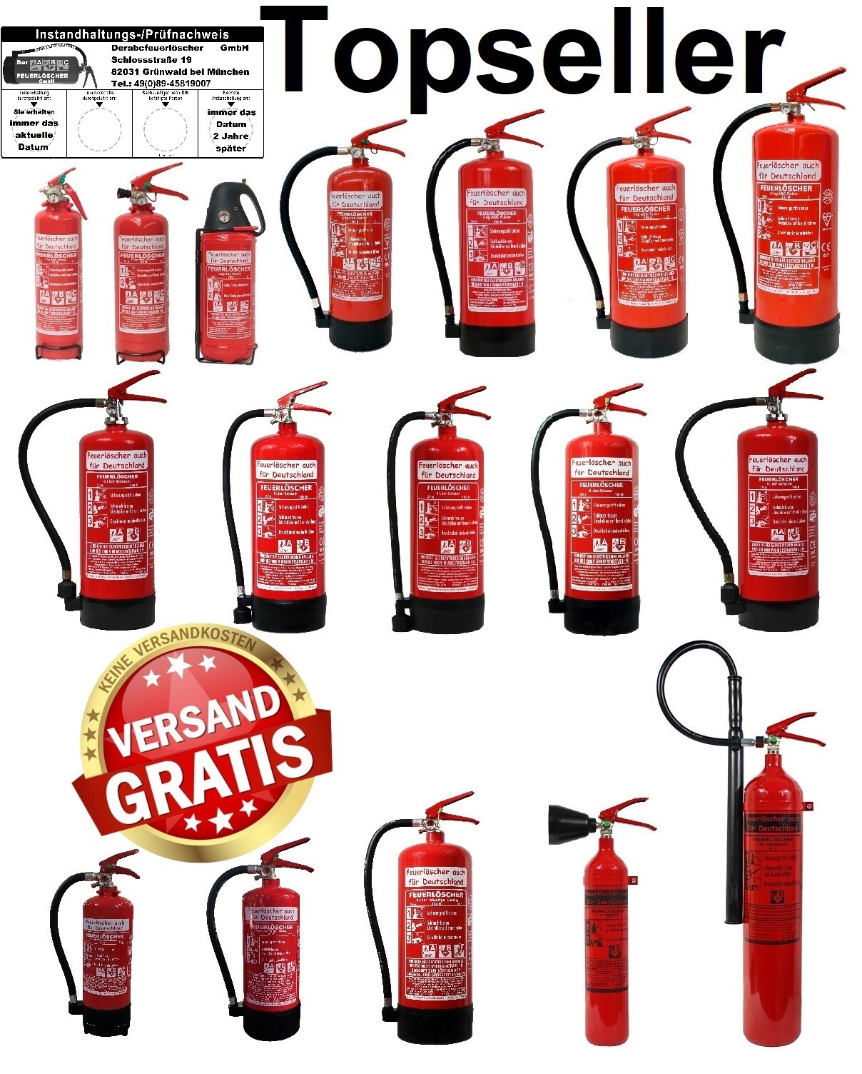 Sicherheitsschild Für CO2-Feuerlöscher – Selbstklebend, 200x150 Mm, Nach EN ISO 7010 – Für Arbeitsstätten