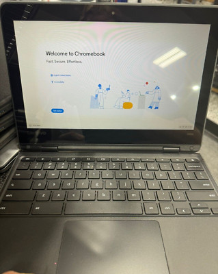 Lenovo 300e Touchscreen 11.6''  2in1 4GB  32GB, Chromebook  2.1GHz *See Descrip*