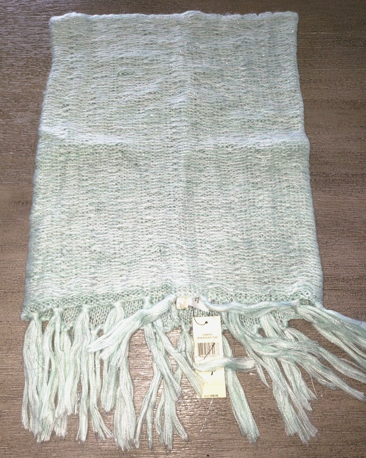 DECEMBERMAY☆ NEONEO knit neck warmer COLLECTION 28 dew kissed teal NECK WARMER KNIT MSRP 38.00