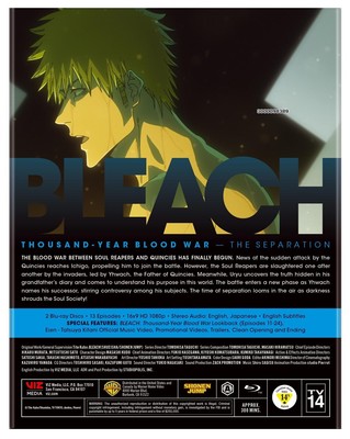 Bleach Thousand-Year Blood War - Part 2 Blu-ray  NEW