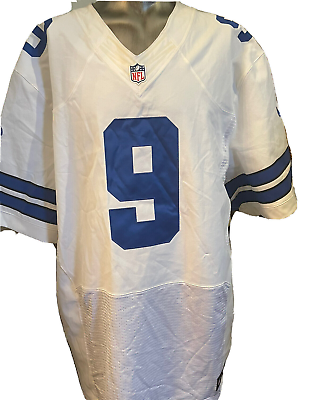 Nike Dallas Cowboys No9 Tony Romo White Men's Stitched NFL Elite Autographed Jersey