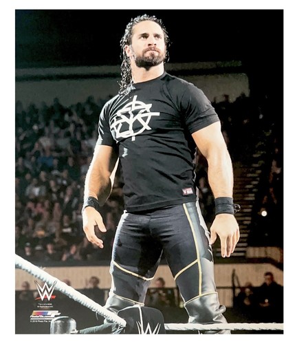 WWE SETH ROLLINS OFFICIAL LICENSED 8X10 PHOTO ORIGINAL