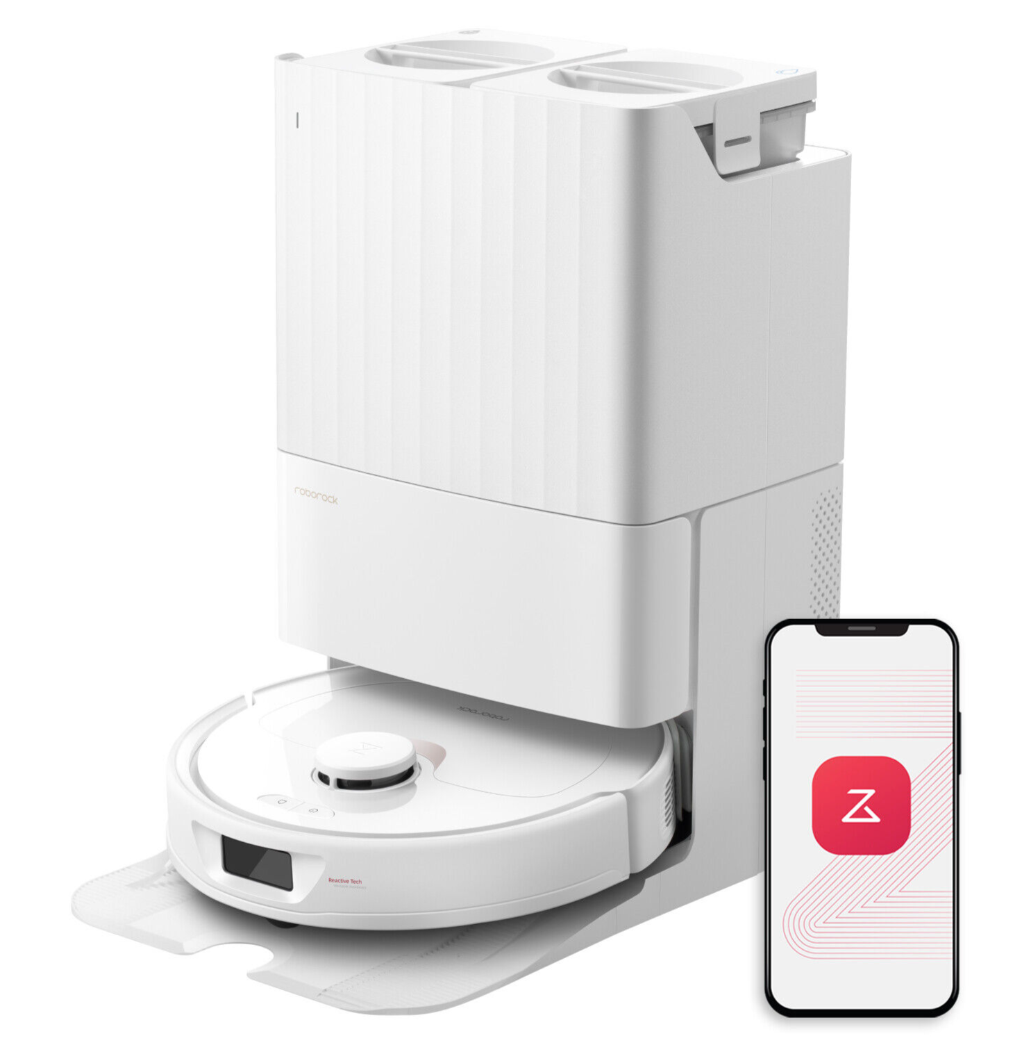 p*m様 roborock Q Revo QR52-04 Roborock Q Revo Robot Vacuum, Self-Drying, Mop Lifting