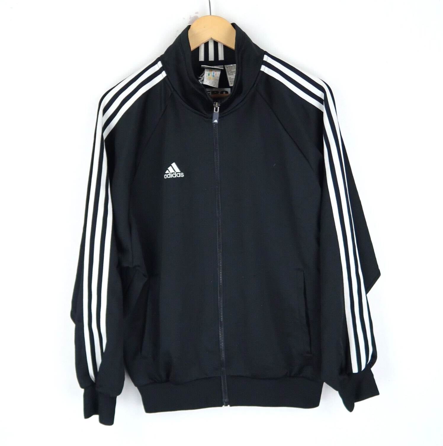 ☆【アディダス】adidas 90's vintage track jaket Vintage Adidas Track Jacket Size XL Black White Reversible
