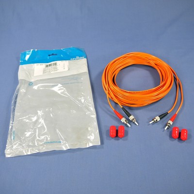 10M Fiber Optic Uplink Multi-Mode Duplex Patch Cable Cord SC 62.5/125 62DST-M10