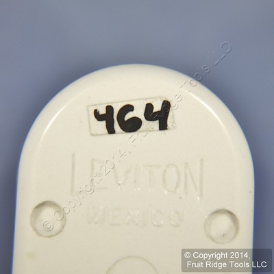 New Leviton White HO VHO T8 T12 Fluorescent Lamp Holder Light Socket Plunger 464