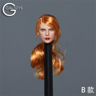 GACTOYS GC042 1/6 Singer Girl Head Sculpt Suntan Skin Model